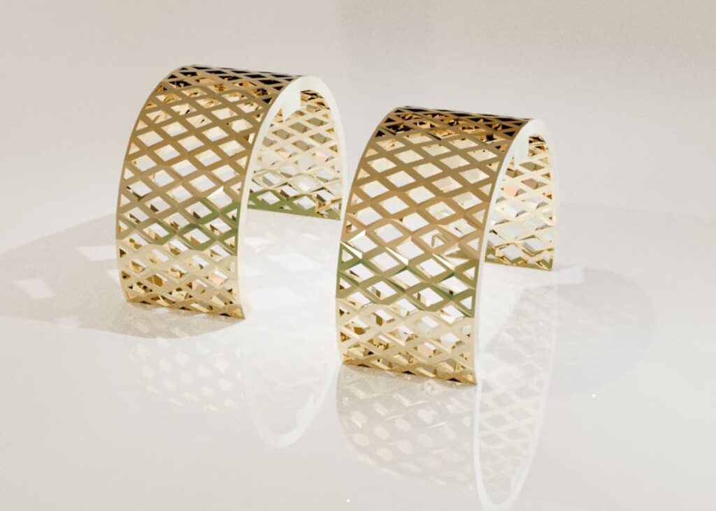 Cover - Lattice (Gold)