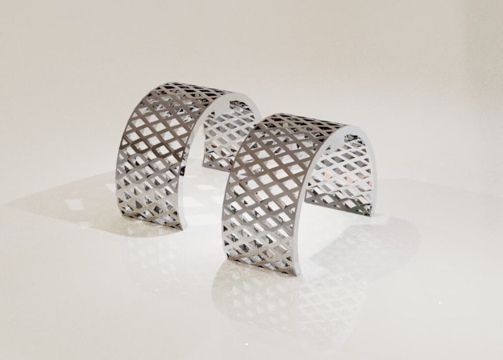Cover - Lattice (Rhodium)